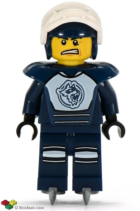 Hockeyspieler, Serie 4 (Nur Minifigur, ohne Ständer und Zubehör)