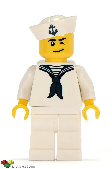 Matrose, Serie 4 (Nur Minifigur, ohne Ständer und Zubehör)