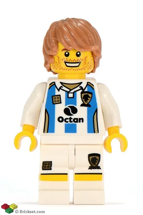 Fußballspieler, Serie 4 (Nur Minifigur, ohne Ständer und Zubehör)