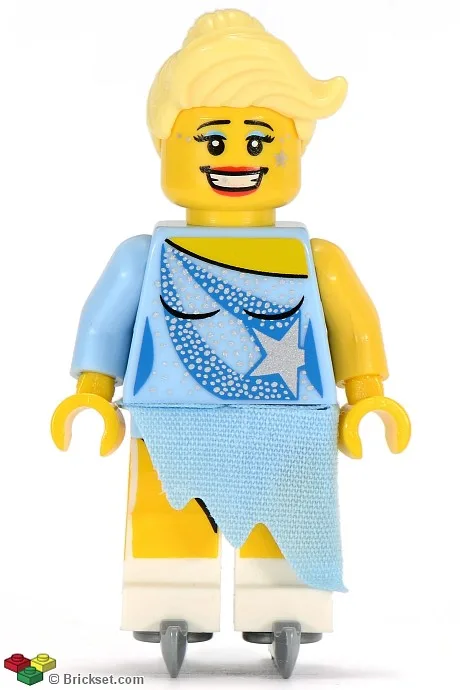 Eiskunstläuferin, Serie 4 (Nur Minifigur, ohne Ständer und Zubehör)