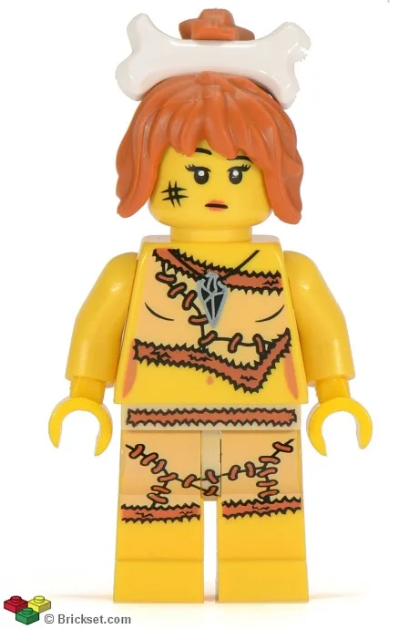 Grotvrouw, Serie 5 (Minifiguur zonder standaard en accessoires)