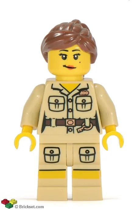 Dierenverzorger, Serie 5 (Minifiguur zonder standaard en accessoires)