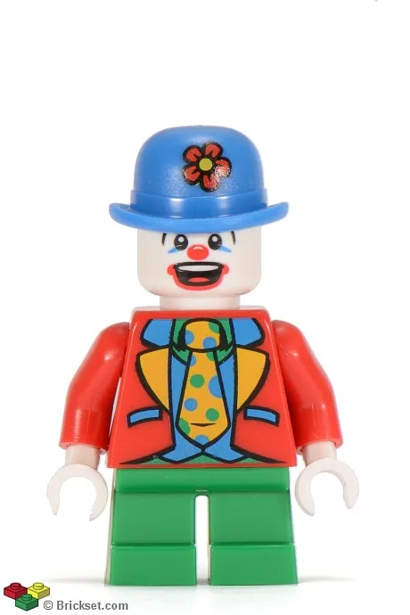 Kleine clown, serie 5 (minifiguur zonder standaard en accessoires)