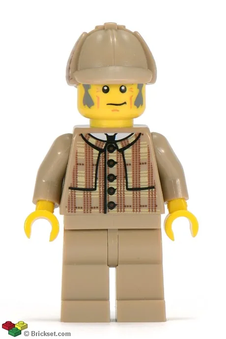 Detective, Serie 5 (Minifiguur zonder standaard en accessoires)