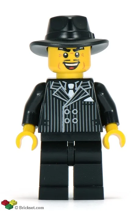 Gangster, Serie 5 (Minifiguur zonder standaard en accessoires)