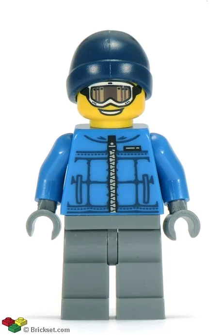 Snowboarder, Serie 5 (Minifiguur zonder standaard en accessoires)
