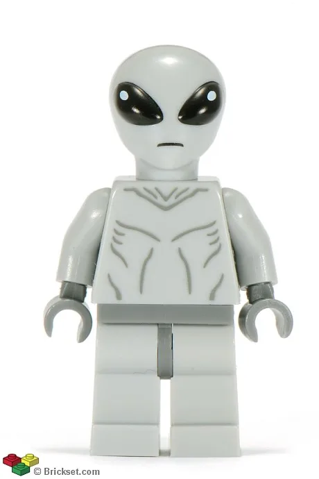 Klassieke Alien, Serie 6 (alleen minifiguur, zonder standaard en accessoires)