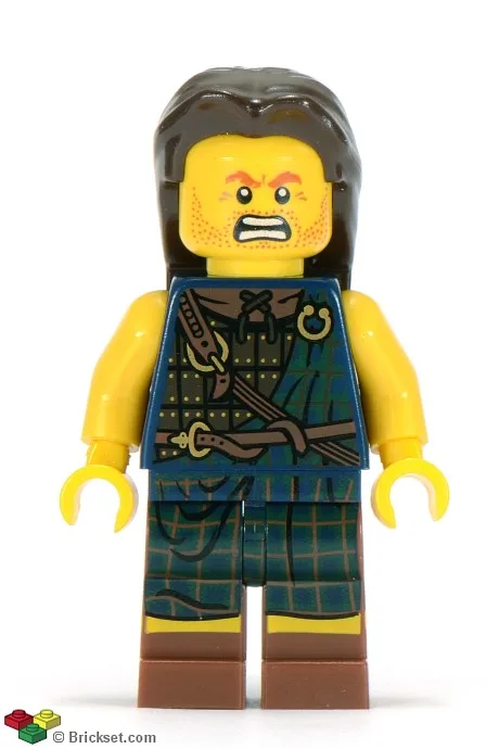 Highland Battler, Serie 6 (alleen minifiguur, zonder standaard en accessoires)