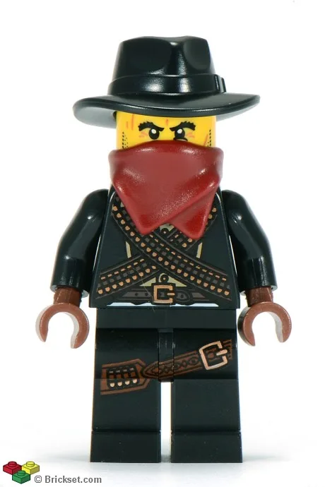 Bandit, Serie 6 (Minifiguur zonder standaard en accessoires)