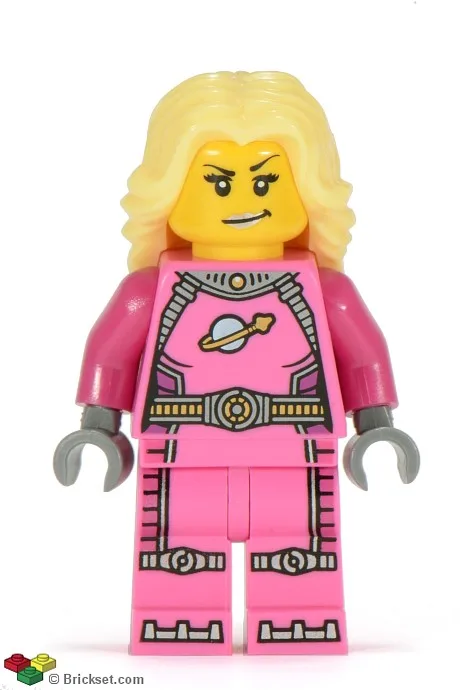 Intergalactische Meisje, Serie 6 (Minifiguur zonder standaard en accessoires)