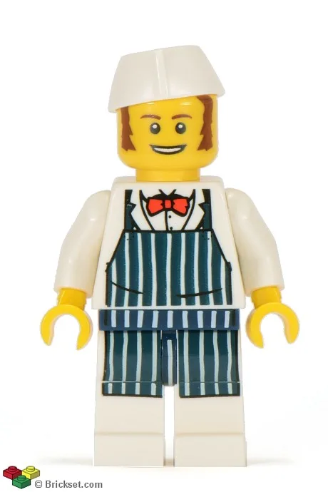 Slager, Serie 6 (alleen minifiguur, zonder standaard en accessoires)
