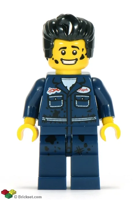 Monteur, Serie 6 (alleen minifiguur, zonder standaard en accessoires)
