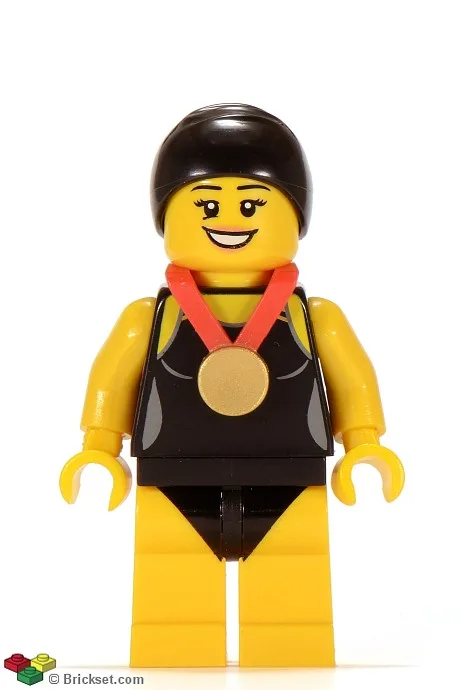 Schwimmmeister, Serie 7 (Nur Minifigur, ohne Ständer und Zubehör)