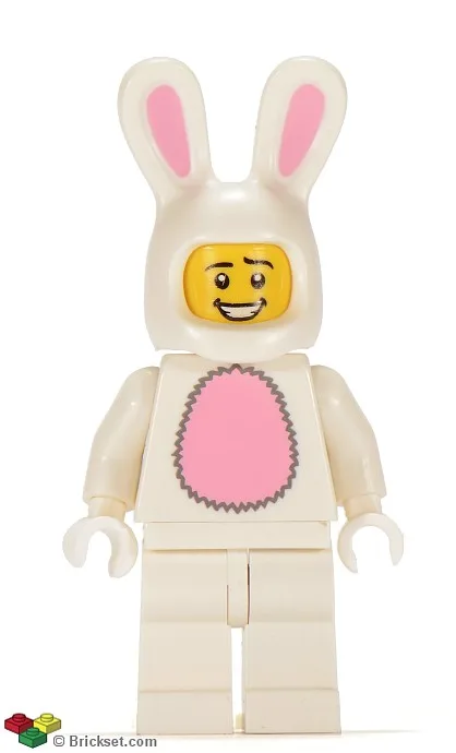 Hasenkostüm-Typ, Serie 7 (Nur Minifigur, ohne Ständer und Zubehör)