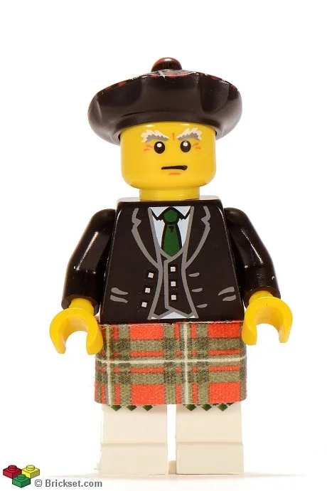 Dudelsackspieler, Serie 7 (Nur Minifigur, ohne Ständer und Zubehör)