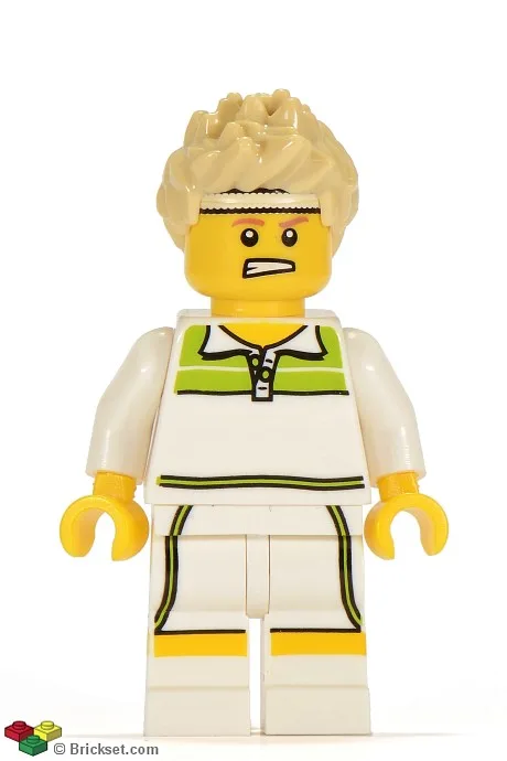 Tennis Ace, Serie 7 (Nur Minifigur, ohne Ständer und Zubehör)
