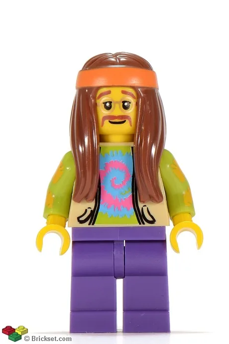 Hippie, Serie 7 (Nur Minifigur, ohne Ständer und Zubehör)