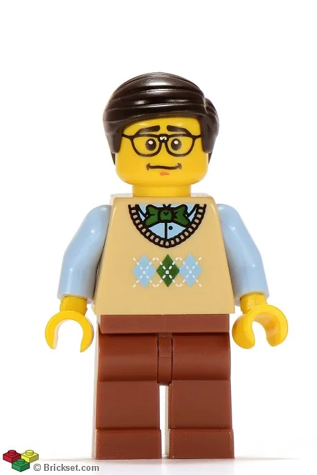 Computerprogrammierer, Serie 7 (Nur Minifigur, ohne Ständer und Zubehör)