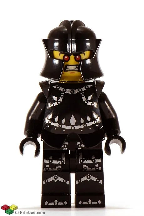 Böser Ritter, Serie 7 (Nur Minifigur, ohne Ständer und Zubehör)