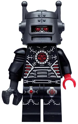 Böser Roboter, Serie 8 (Nur Minifigur, ohne Ständer und Zubehör)