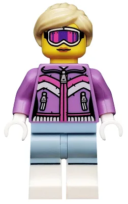 Abfahrtsläufer, Serie 8 (Nur Minifigur, ohne Ständer und Zubehör)