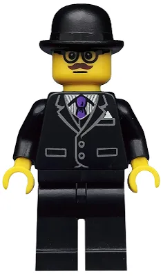 Geschäftsmann, Serie 8 (Nur Minifigur, ohne Ständer und Zubehör)