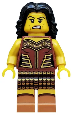 Kriegerin, Serie 10 (Nur Minifigur, ohne Ständer und Zubehör)