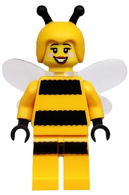 Bumblebee Girl, Serie 10 (Nur Minifigur, ohne Ständer und Zubehör)