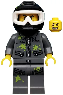 Paintball-Spieler, Serie 10 (Nur Minifigur, ohne Ständer und Zubehör)