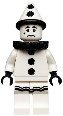 Trauriger Clown, Serie 10 (Nur Minifigur, ohne Ständer und Zubehör)