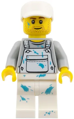 Dekorateur, Serie 10 (Nur Minifigur, ohne Ständer und Zubehör)