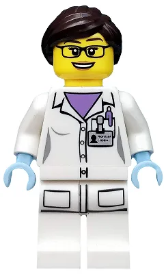 Scientifique, Série 11 (Minifigurine uniquement, sans support ni accessoires)