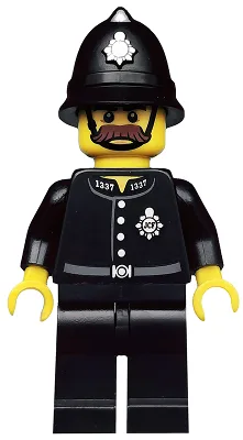 Agent de police, série 11 (figurine seule, sans support ni accessoires)