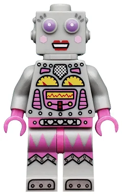Lady Robot, Série 11 (Minifigurine uniquement, sans support ni accessoires)