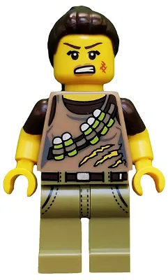 Dino Tracker, Série 12 (Minifigurine uniquement, sans support ni accessoires)