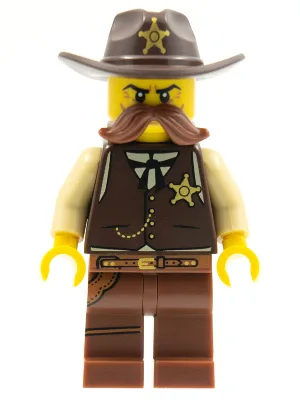 Sheriff, Serie 13 (Nur Minifigur, ohne Ständer und Zubehör)