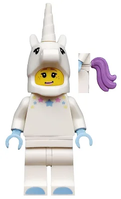 Einhorn-Mädchen, Serie 13 (Nur Minifigur, ohne Ständer und Zubehör)