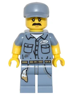 Hausmeister, Serie 15 (Nur Minifigur, ohne Ständer und Zubehör)