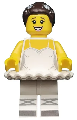Ballerina, Serie 15 (Nur Minifigur, ohne Ständer und Zubehör)