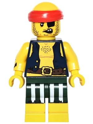 Pirate Scallywag, Série 16 (Minifigurine uniquement, sans support ni accessoires)