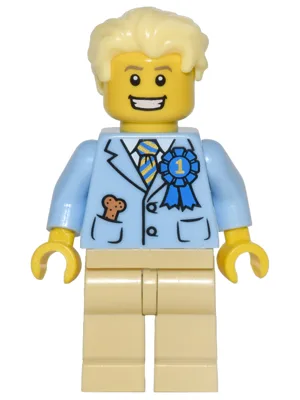 Vainqueur d'un concours canin, série 16 (Minifigurine uniquement, sans support ni accessoires)