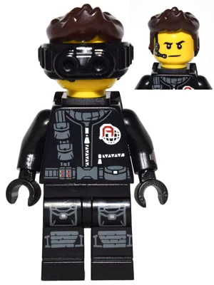 Espion, Série 16 (Minifigurine uniquement, sans support ni accessoires)