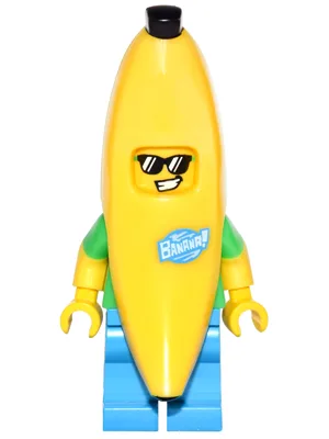 Banana Guy, Série 16 (Minifigurine uniquement, sans support ni accessoires)