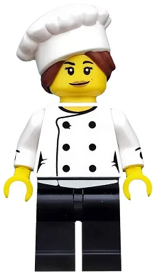 Gourmetkoch, Serie 17 (Nur Minifigur, ohne Ständer und Zubehör)