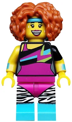 Tanzlehrerin, Serie 17 (Nur Minifigur, ohne Ständer und Zubehör)