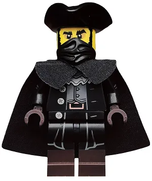 Der mysteriöse Mann (Straßenräuber), Serie 17 (Nur Minifigur, ohne Ständer und Zubehör)