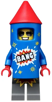 Firework Guy, Serie 18 (Nur Minifigur, ohne Ständer und Zubehör)