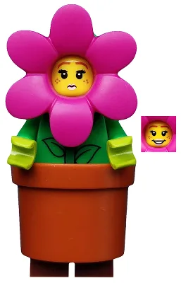 Blumentopfmädchen, Serie 18 (Nur Minifigur, ohne Ständer und Zubehör)