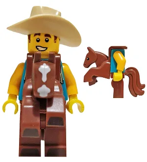 Cowboy-Kostüm-Typ, Serie 18 (Nur Minifigur ohne Ständer und Zubehör)