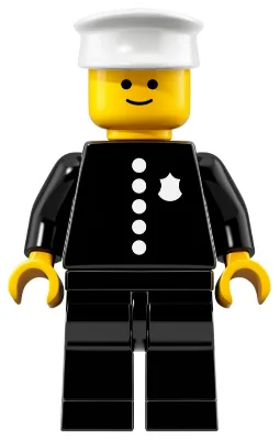 Klassischer Polizist, Serie 18 (Nur Minifigur, ohne Ständer und Zubehör)